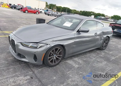 2025 BMW 4 Series 430I from USA, damaged, VIN WBA43DA0XSCS97307